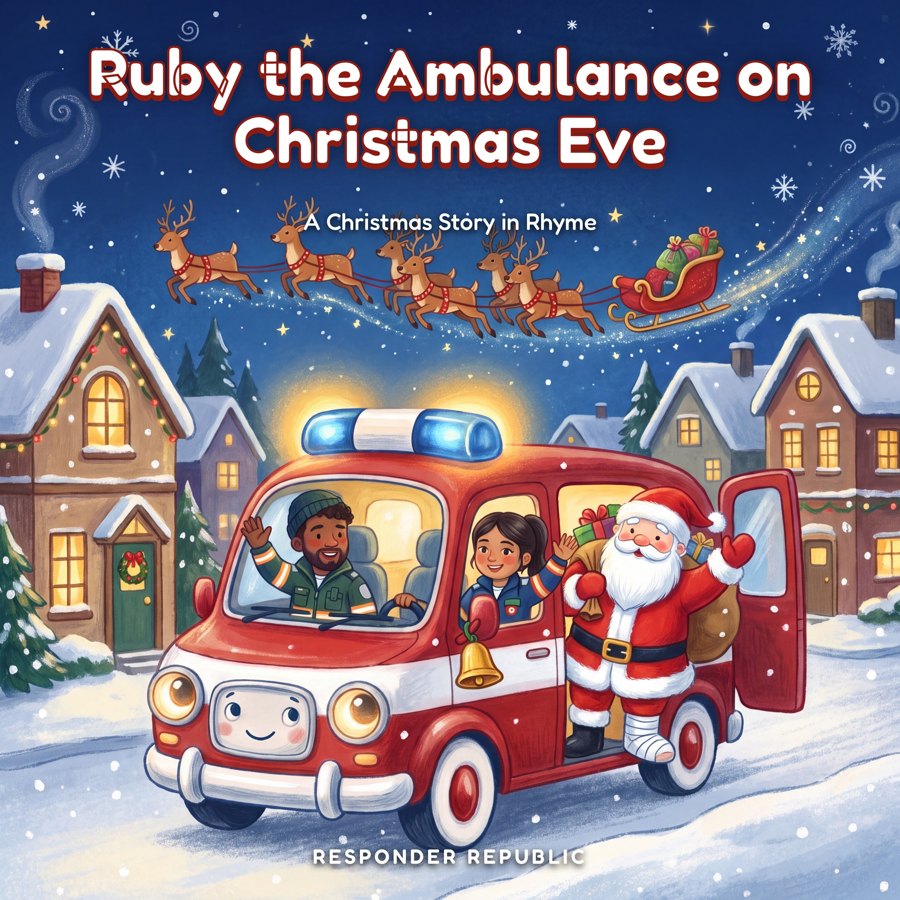 Ruby the Ambulance on Christmas Eve cover